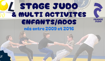 Stage d'Automne Judo et Multi activités enfants ados