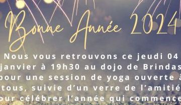 Bonne année session yoga ouverte à tous !