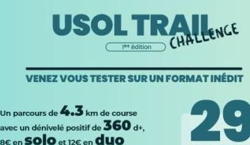 INSCRIPTIONS USOL TRAIL CHALLENGE