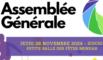 Assemblée Générale 28 novembre 2024